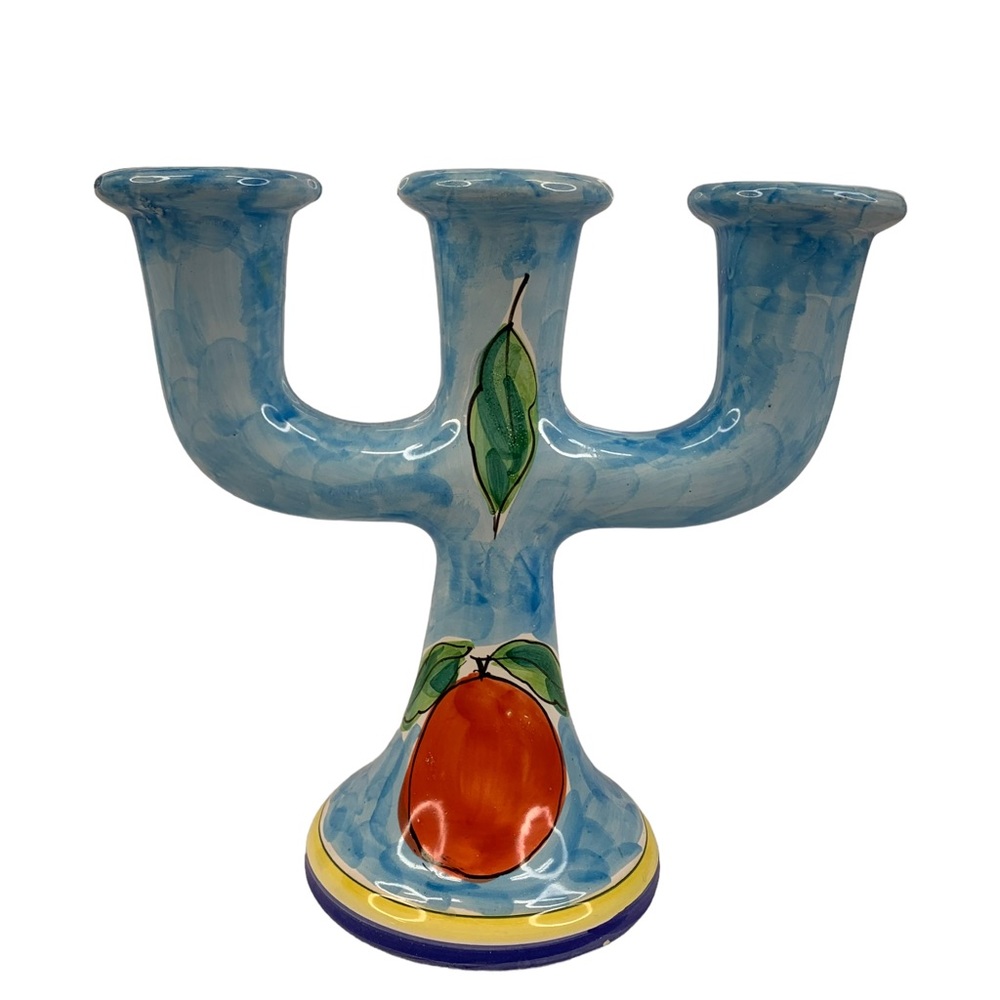 Three-Armed Candle Holder Made in‎ Italy